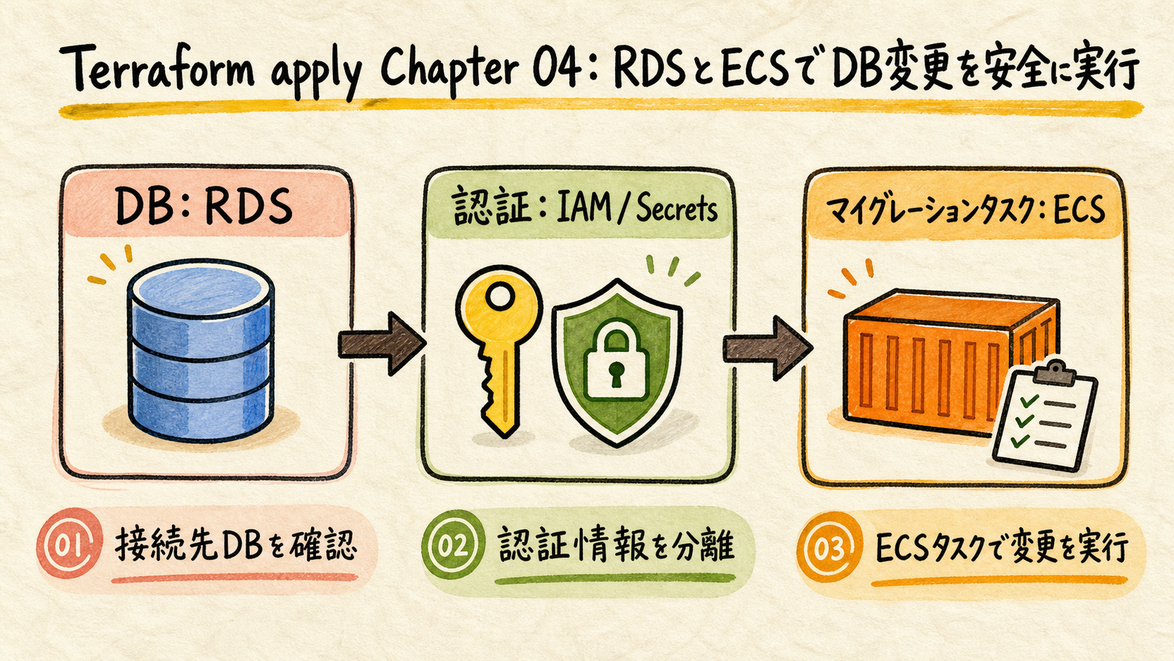 DBの変更境界