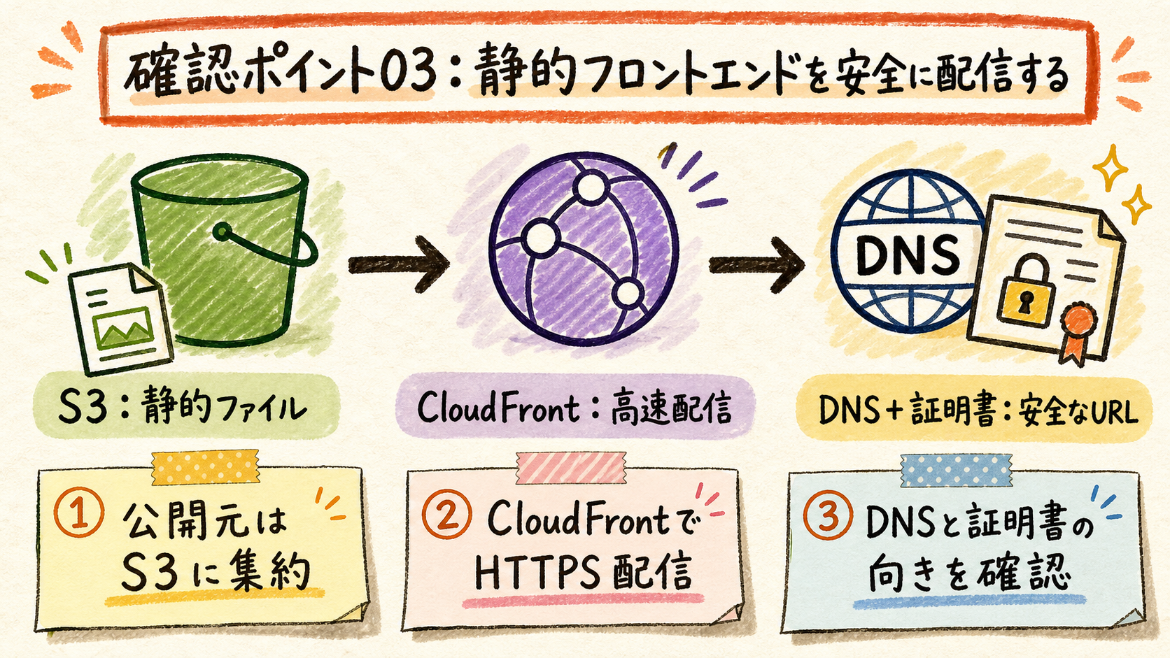 入口を確認する